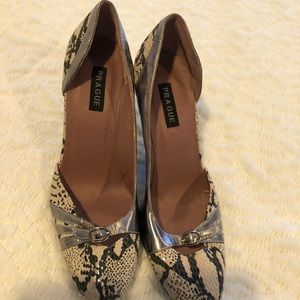 Brand new Prague wedge heels